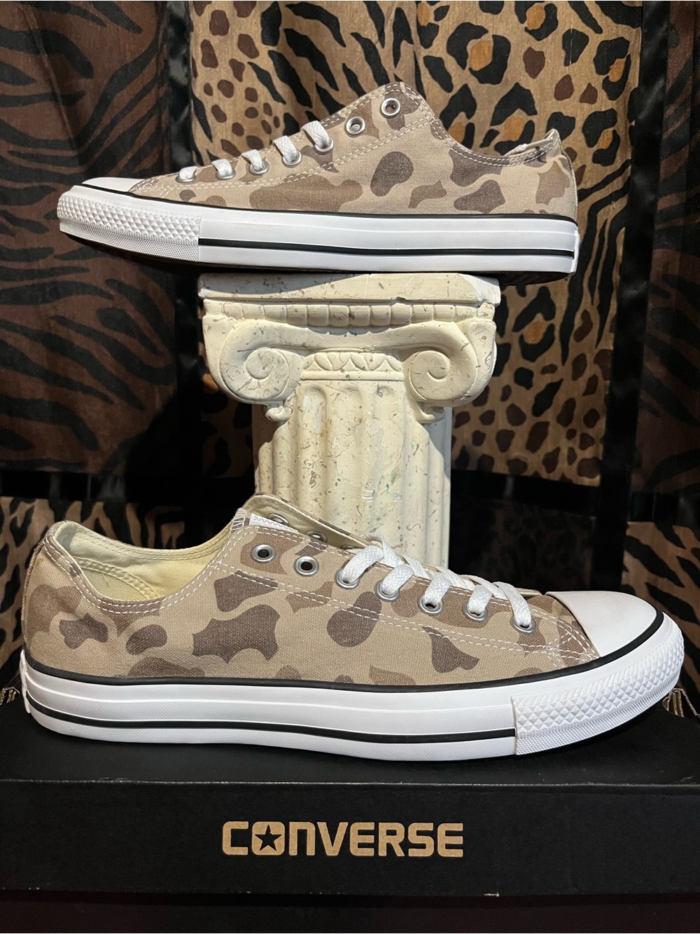 Converse All Star Low Safari Camo 10m NWT